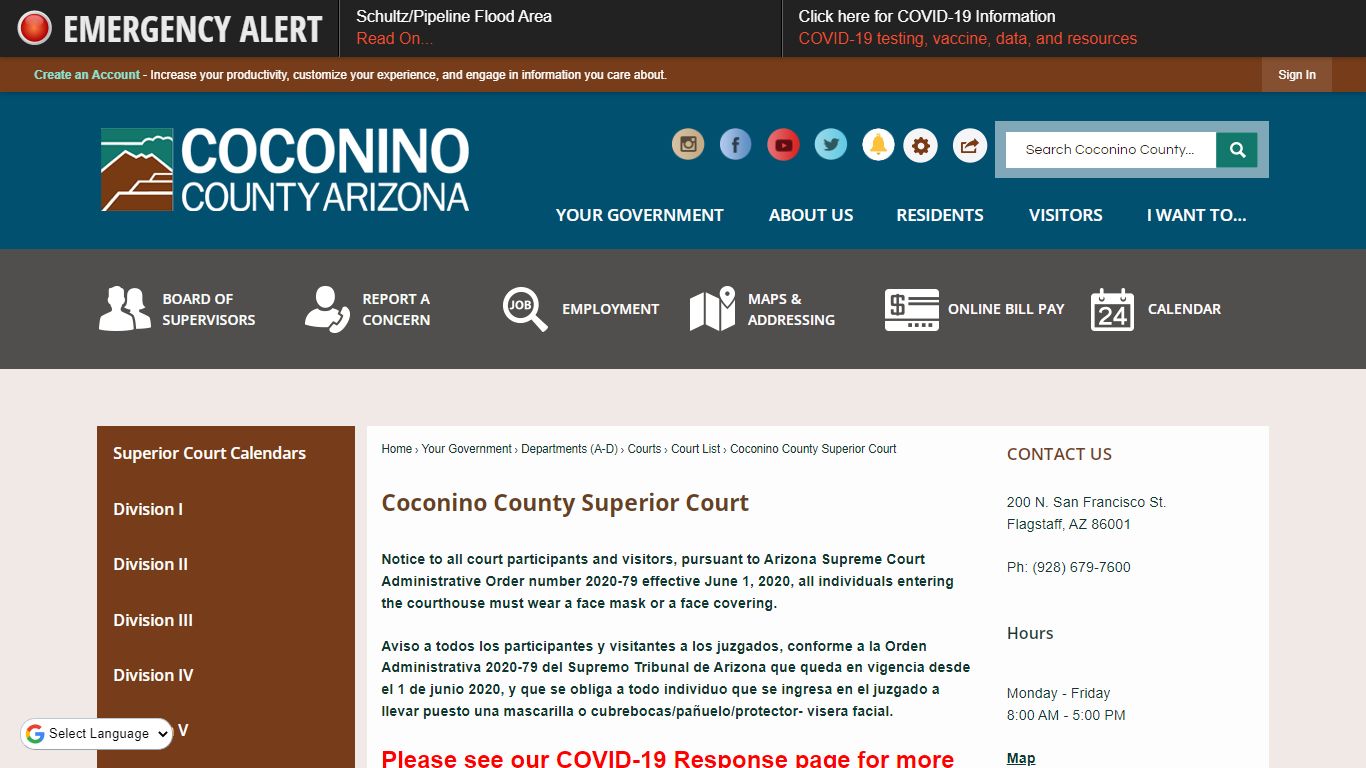 Coconino County Superior Court